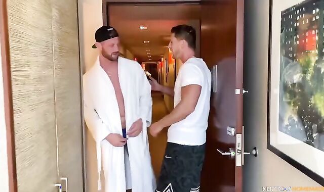 Inked Roman wazoo screwing