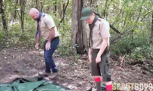 Scout Ian receives Taken Down Like A Tent