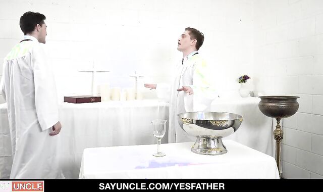 teenage teenies Having filthy Intercourse On Top Of Altar