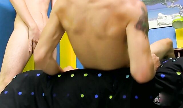 Alex gets A Fine naked Rail