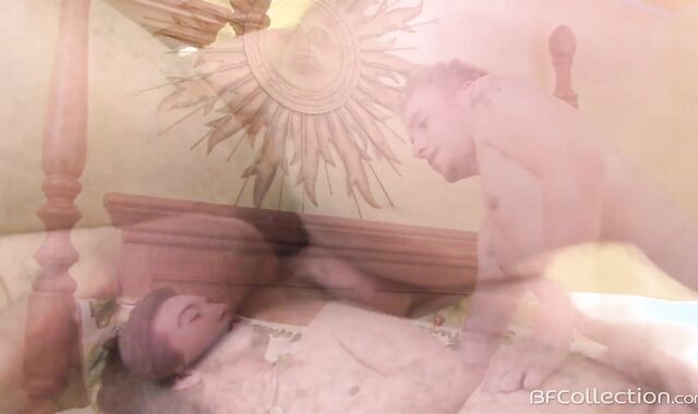 BoyFun: Piercing Zander Carden next to Jason condom-free analingus