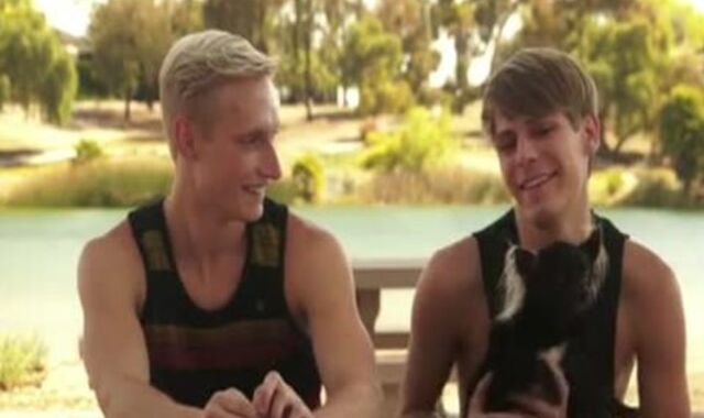 youthful masculines badly pile-hump