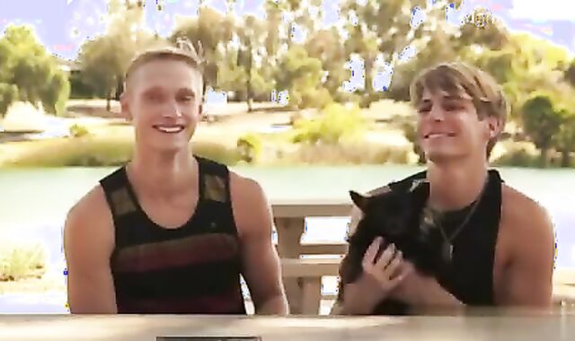 youthful masculines badly pile-hump