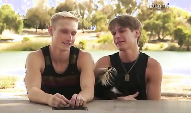 youthful masculines badly pile-hump