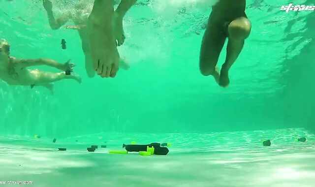 Swimming Pool in nature's apparel hump