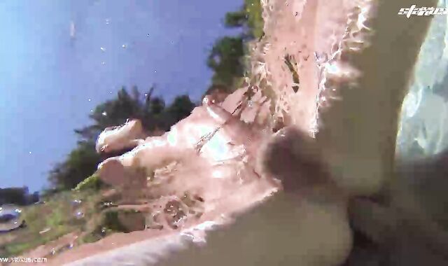 Swimming Pool in nature's apparel hump