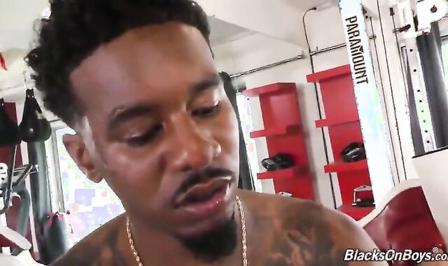 1 mouth-watering Towheaded Vs two Greedy dark boys