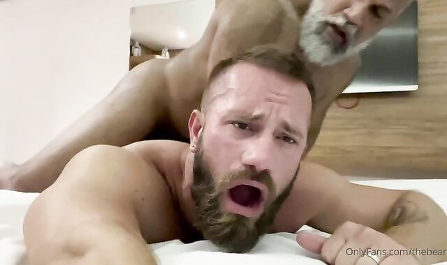 Bearded Man Fucks