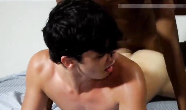 she cant Stand against BIG BLACK COCK