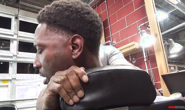 RawDads.com: Barber Romance beside Rocco no condom fine smash