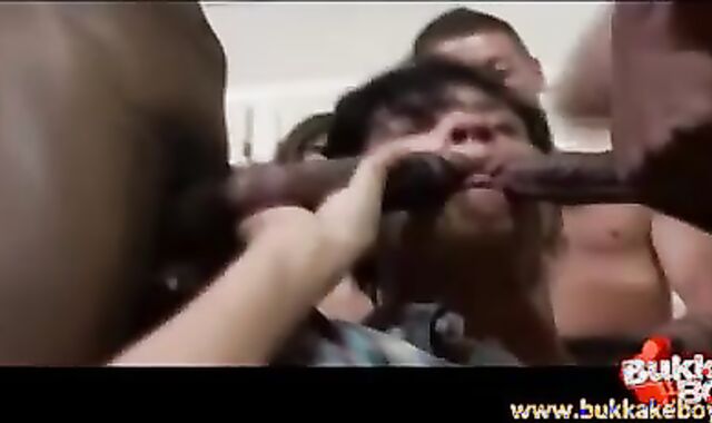 crazy mass ejaculation act with an exotic nymph