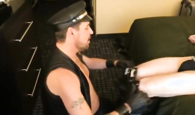 Hunter Williams At Mid-Atlantic Leather Weekend In WDC