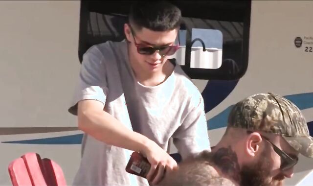 Youthfull duo without a condom assfucking drilled lovemaking gig in HD