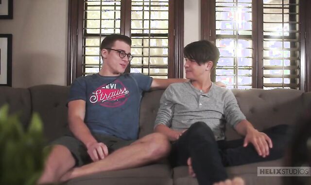 mind-blowing White teenie pair