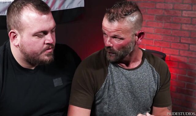 Wolf Back: Hunter Scott and Bubba Dip protection-free-for-all anal invasion banged