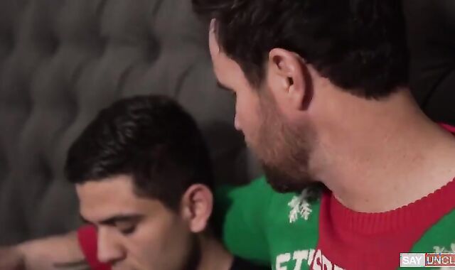 it is Christmas, studs! - Alex Montenegro, Rocky Vallarta, Benjamin Blue And Beau Reed