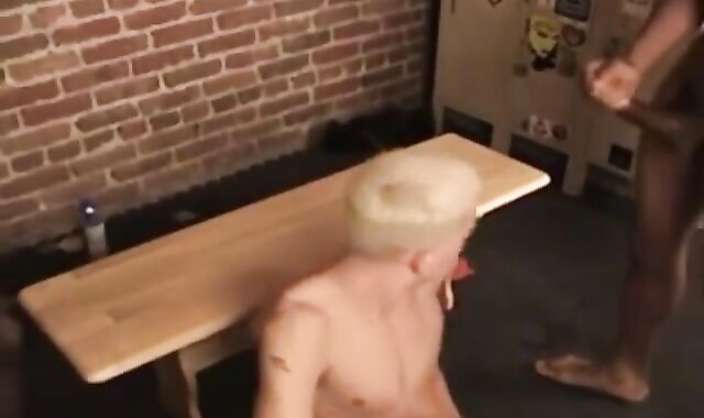 dark-hued homosexual teens ravage blonde Tw-nk