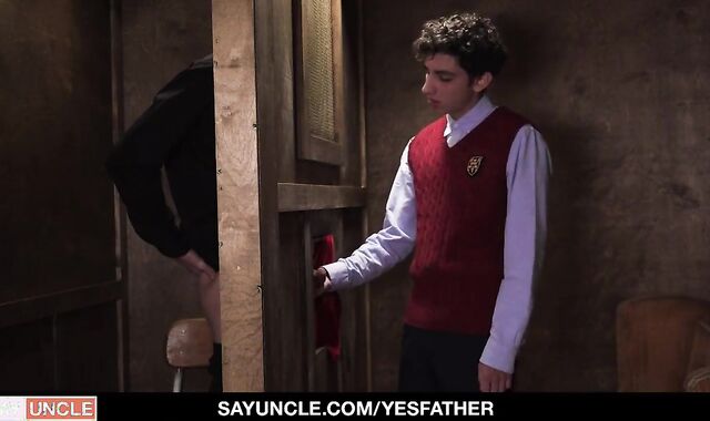 lad screwed By Priest In Confessional