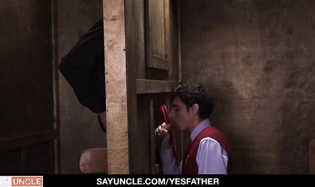 lad screwed By Priest In Confessional