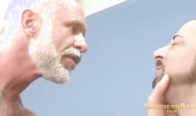 elderly Dad Fuc Hairy man. tasty faggot Romp