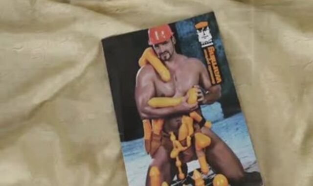 Zach Fetish mask And Ben Hun bare