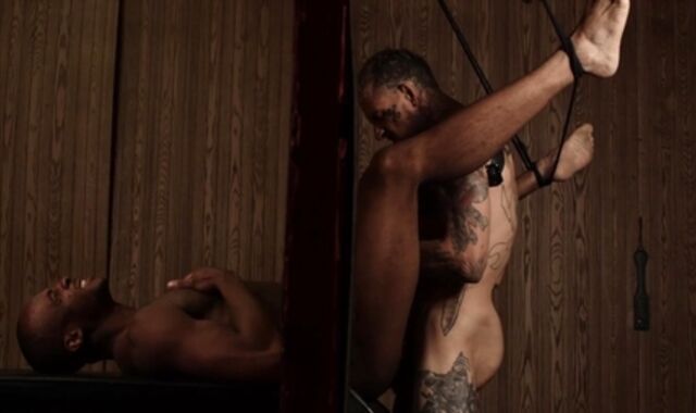 Dudes.com: Trent King rear end fuckfest porn video