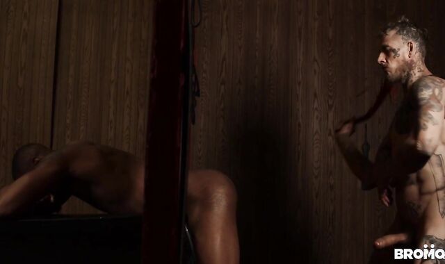 Dudes.com: Trent King rear end fuckfest porn video