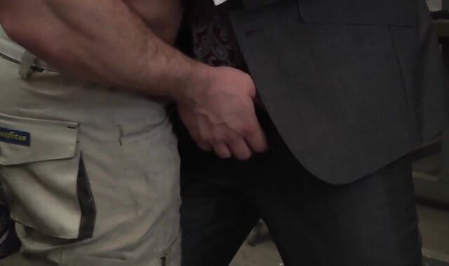 Bearded fellows fucking Firm