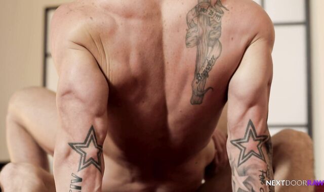 NextDoorRaw: Tatted european first-ever-timer cravings for firm tucking