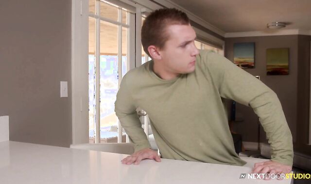 NextDoorBuddies: Dark-skinned-haired Princeton Price moist tongue kissing