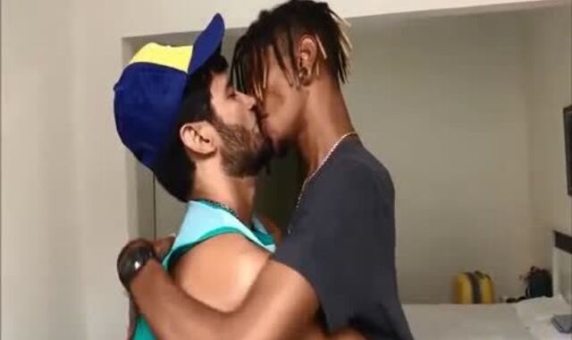 painfully unprotected boinking With two built Lads