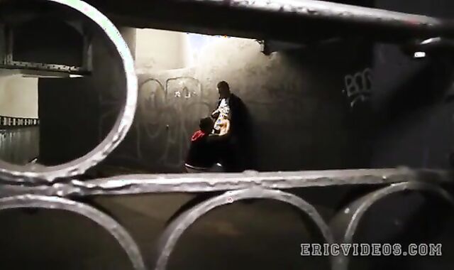 Bros tearing up In Tube Station