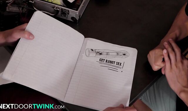 Geeky Scott Finn Teased By fag ally