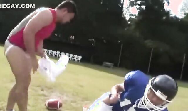 Athlete's humid bunch fucky-fucky In The Stadium