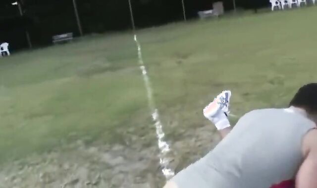 Athlete's humid bunch fucky-fucky In The Stadium