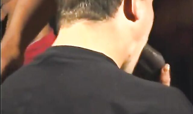 horny White dudes Opens Wide For Bicurious-racial Gangbanging joy