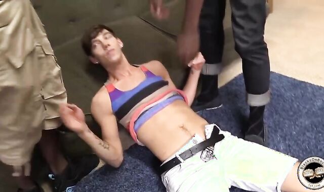 two dark boyz Take Advantage Of A twink