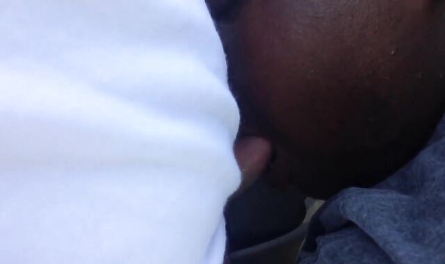 Public BJ From My Chub Slut