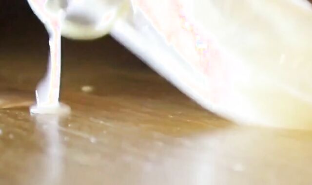 fruit fuck and self swallow - the best comes after cumming