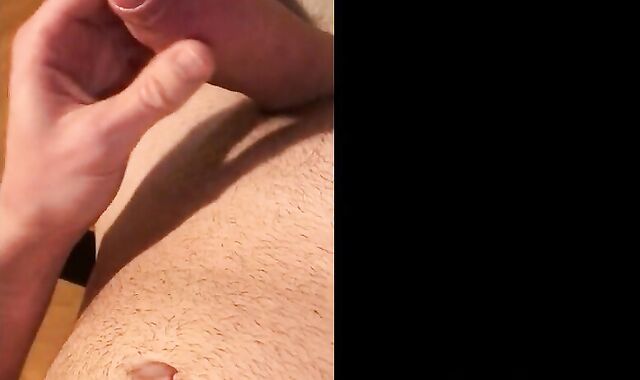 German hot eging and moaning with sperm at the end