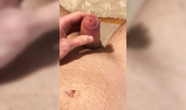 German hot eging and moaning with sperm at the end