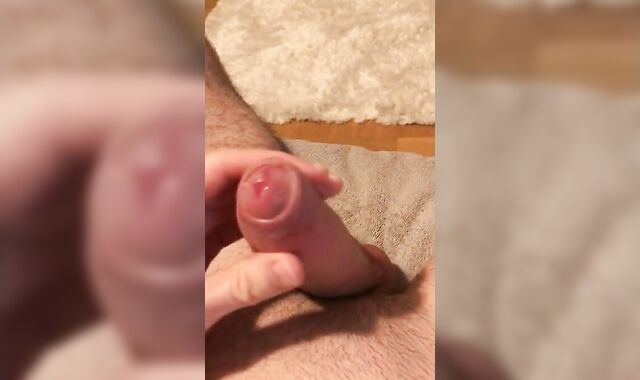 German hot eging and moaning with sperm at the end