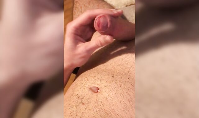 German hot eging and moaning with sperm at the end