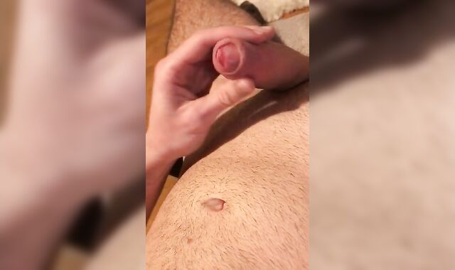 German hot eging and moaning with sperm at the end