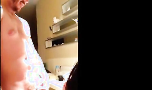 Asian Tranny Swallows White Thug Cum