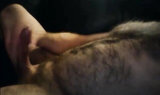 Massive mature uncut cumshot