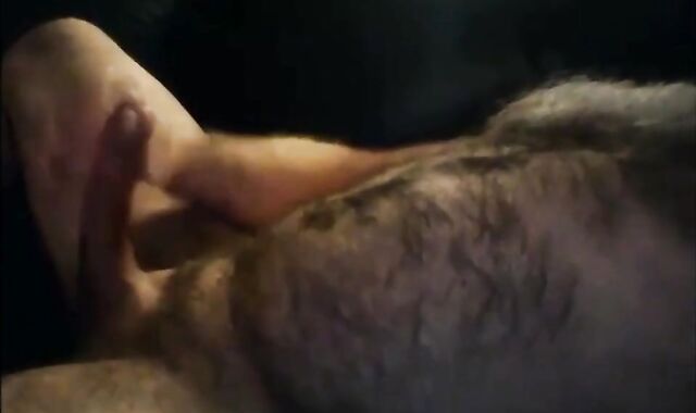 Massive mature uncut cumshot