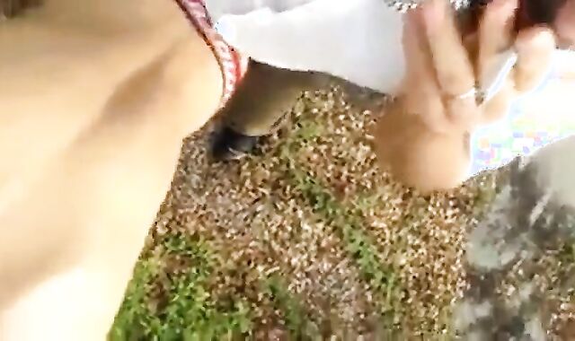 smoking hot in the park