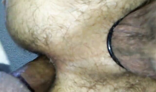 Married FB dumps a noon load in my ass again