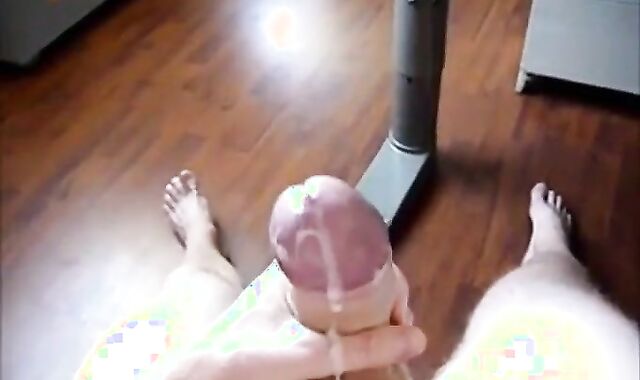 Uncut peeling back with huge head